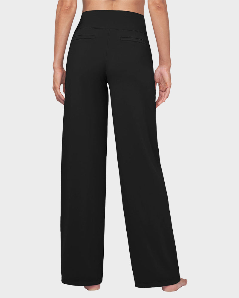 Élégancia™ – High-Waisted Wide Leg Pants with Chic Comfort