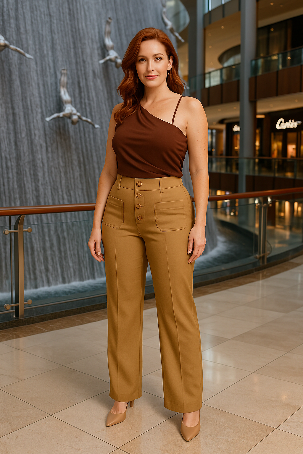 Women's Casual High Waist Stretch Pants