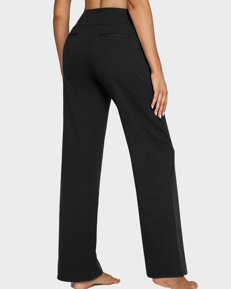 Élégancia™ – High-Waisted Wide Leg Pants with Chic Comfort