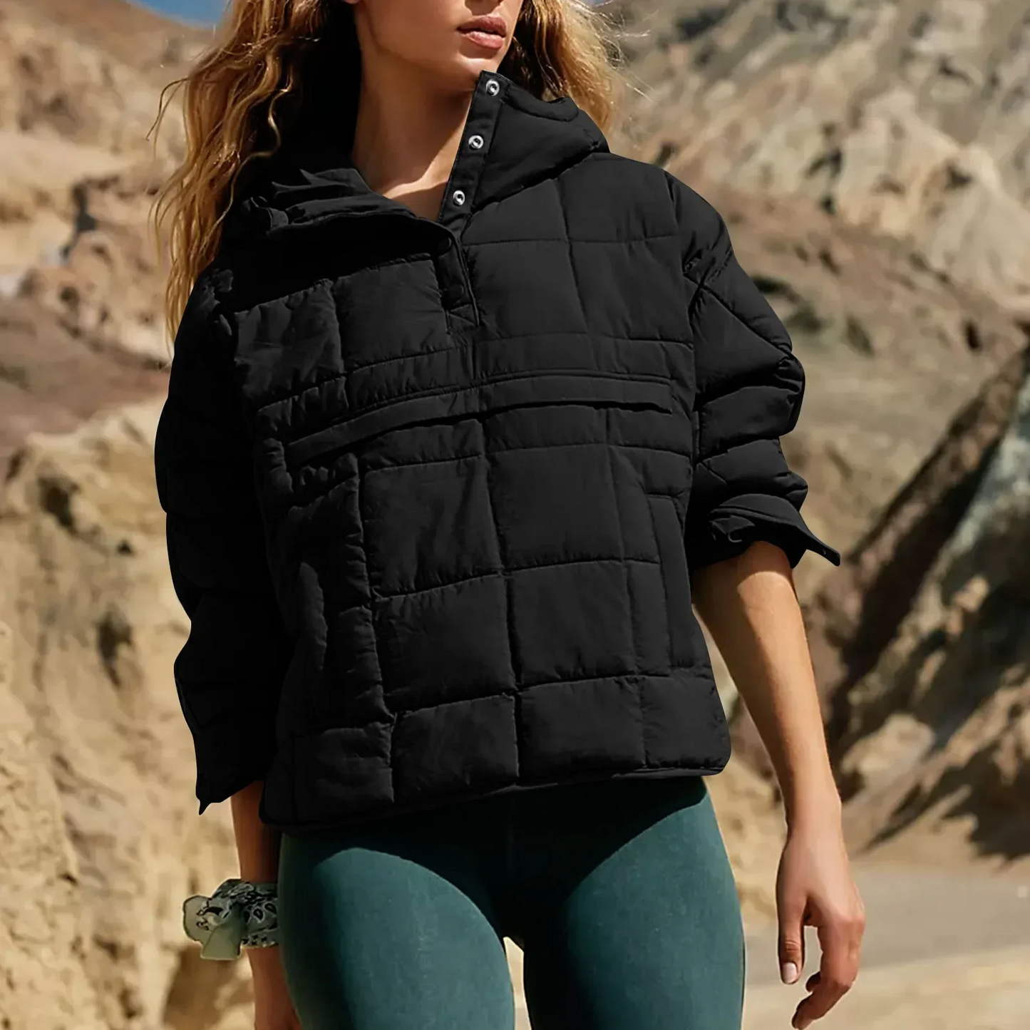 ThermaShield™ – Pullover Puffer à Isolation Froide