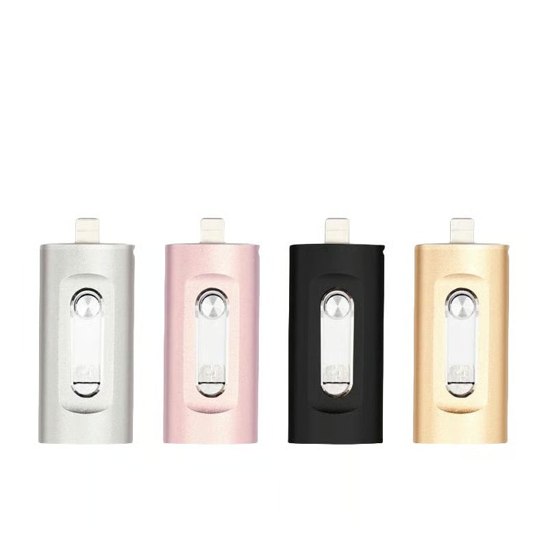 TriFlash – simple et direct, met en avant le triple usage (USB-A, Type-C, OTG).