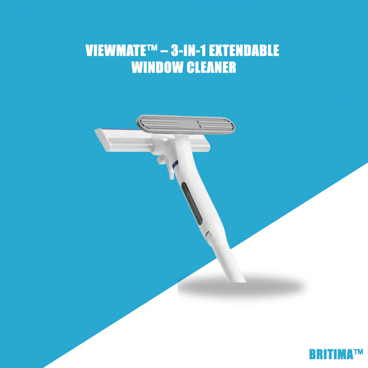 ViewMate™ – 3-in-1 Extendable Window Cleaner